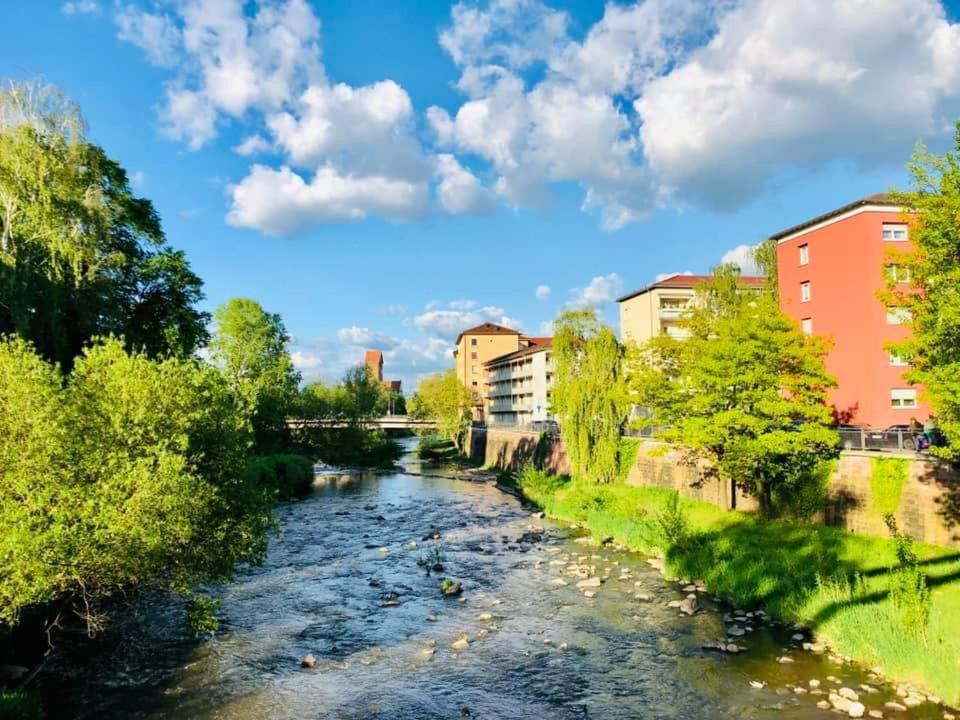 Wunderschoenes Apartment Am Schloessle Zentrum Pforzheim Bagian luar foto